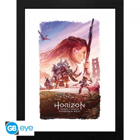 Horizon Raw Materials Poster Enmarcado Key Art 30X40Cm
