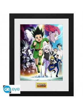 Hunter X Hunter Poster Enmarcado Key Art Running 30X40Cm