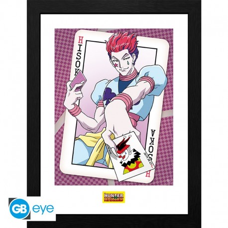 Hunter X Hunter Poster Enmarcado Hisoka 30X40Cm
