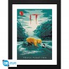 IT Poster Encadré you too will float 30x40cm