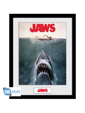 Jaws Poster Enmarcado Key Art 30X40Cm