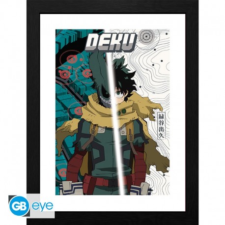 My Hero Academia Poster Enmarcado Dark Deku 30X40Cm
