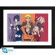Naruto Shippuden Poster Enmarcado Adults And Children 30X40Cm