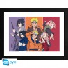 Naruto Shippuden Poster Enmarcado Adults And Children 30X40Cm