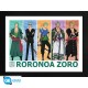One Piece Poster Enmarcado Pirate Hunter Zoro 30X40Cm  