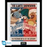 Pokemon Poster Enmarcado Red V Blue 30X40Cm