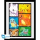 Pokemon Poster Enmarcado Comic Panel 30X40Cm  
