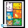 Pokemon Poster Encadré Panneau Comique 30X40cm  