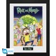 Rick And Morty Framed Poster Compilation 30X40Cm