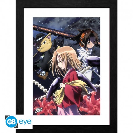 Shaman King Poster Enmarcado Osore Mount 30X40Cm