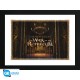 El Señor De Los Anillos Poster Enmarcado Twotr Throne 30X40Cm