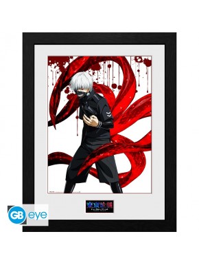 Tokyo Ghoul Poster Enmarcado Ken 30X40Cm