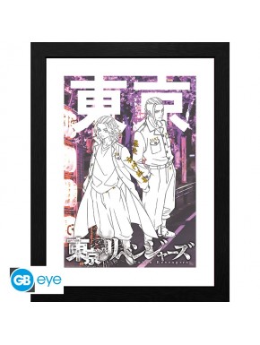 Tokyo Revengers Poster Enmarcado Mikey & Draken 30X40Cm