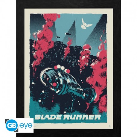 Blade Runner Poster Enmarcado Warner 100Th 30X40Cm