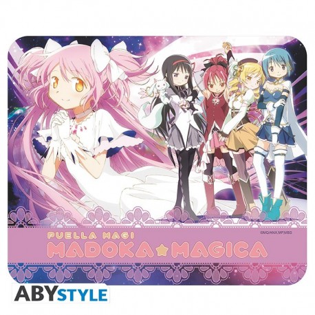 Puella Magi Madoka Magica Alfombrilla De Ratón Madoka & Friends