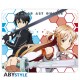 Sword Art Online Alfombrilla De Ratón Kirito And Asuna