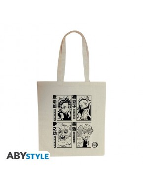 Demon Slayer Tote Bag Tanjiro, Nezuko, Zenitsu & Inosuke S2