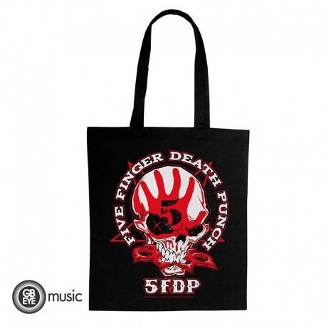 Five Finger Death Punch Tote Bag Noir Knucklehead
