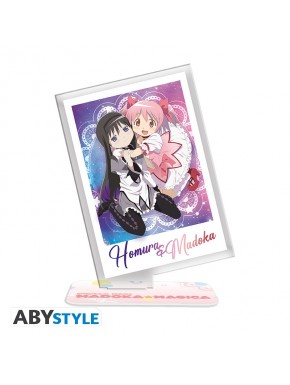 Puella Magi Madoka Magica Figura Acryl Madoka & Homura