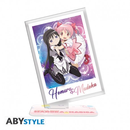 Puella Magi Madoka Magica Figura Acryl Madoka & Homura