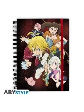 The Seven Deadly Sins Cuaderno A5 Spirale Meliodas And The S  