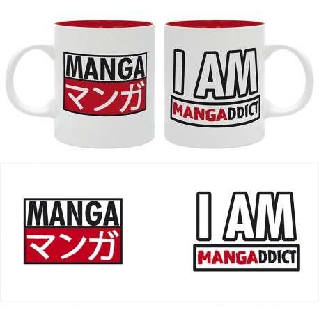Taza 320Ml Otaku Manga Addict