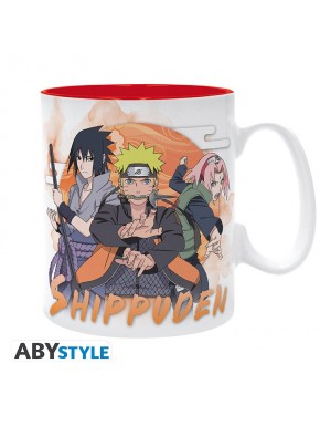 Naruto Shippuden Taza 460 Ml Past And Present