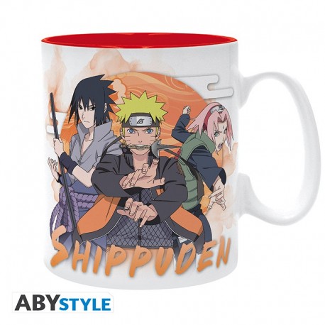 Naruto Shippuden Taza 460 Ml Past And Present