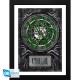 Cthulhu Poster Enmarcado Necronomicon 30X40Cm