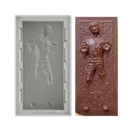 Han Solo Star Wars Molde de Silicone Grande