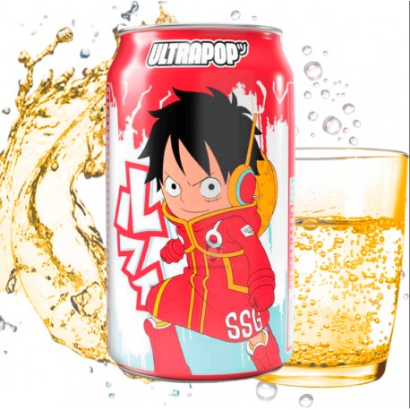 Refresco UltraPop One Piece Fresa y Lima