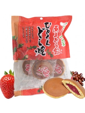 Mini Dorayakis Ichiefoods Sabor Fresa