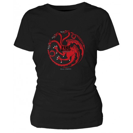 T-shirt ragazza Game of Thrones Targaryen