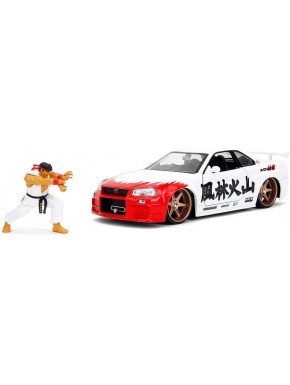 Street Fighter Vehículo 1/24 Nissan Skyline GTR