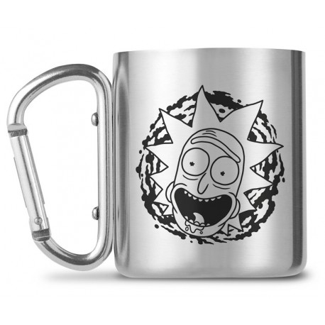Rick And Morty Taza Mosquetón Rick And Morty