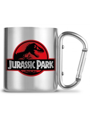 Jurassic Park Taza Mosquetón Logo