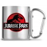 Jurassic Park Taza Mosquetón Logo