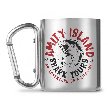 Taza Mosquetón Shark Tours Tiburón