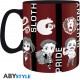 The Seven Deadly Sins Taza 460 Ml Chibi Sins   