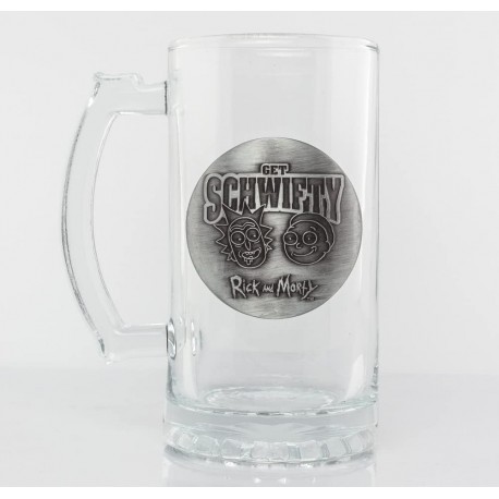Rick And Morty Tankard Metal Get Schwifty  