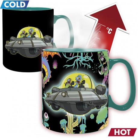 Rick And Morty Taza Térmica 460 Ml Spaceship