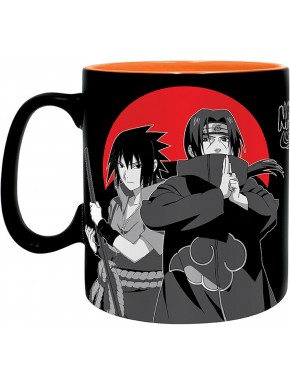Naruto Shippuden Taza 460 Ml Group Black & White