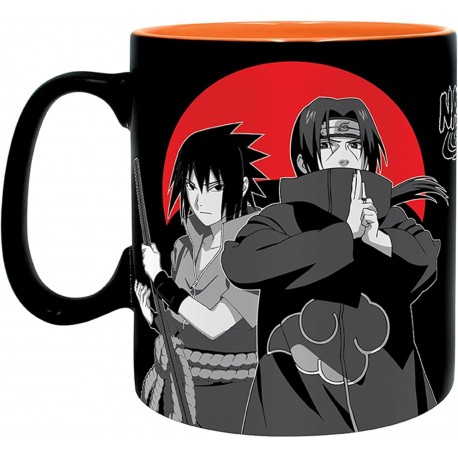 Naruto Shippuden Taza 460 Ml Group Black & White