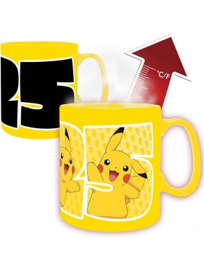 Pokemon Taza Térmica 460 Ml Pikachu 25 Cb