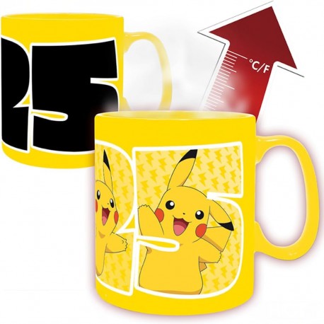 Pokemon Taza Térmica 460 Ml Pikachu 25 Cb