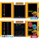 Pac Man Taza Térmica 460 Ml Arcade