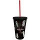 Junji Ito Vaso De Viaje Con Pajita 470Ml Chibi Art 