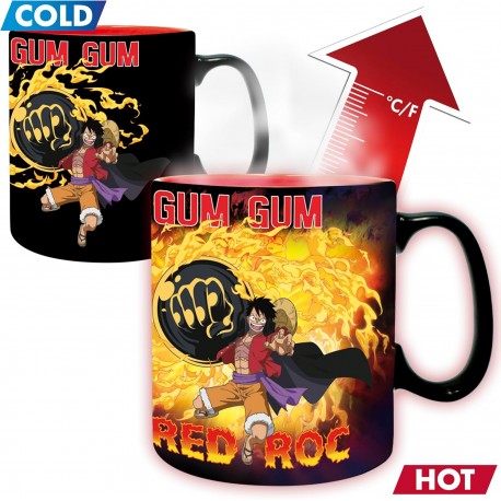 One Piece Taza Térmica 460 Ml Luffy Vs Kaidou