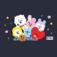 Bt21 Cosmetic Estuche Group Black