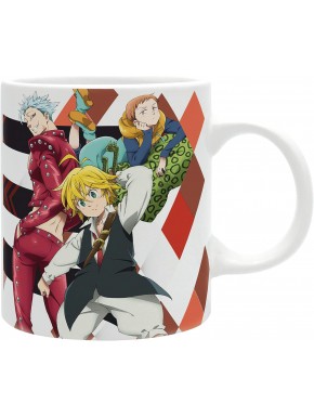 The Seven Deadly Sins Taza 320Ml Meliodas,Ban,King